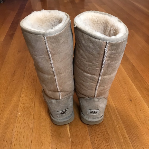 Classic Tall Tan Uggs - Picture 4 of 8
